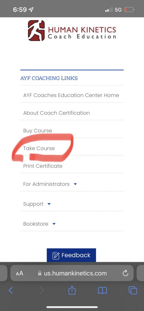 AYF Coaching Certification Hampton Roads Hokies